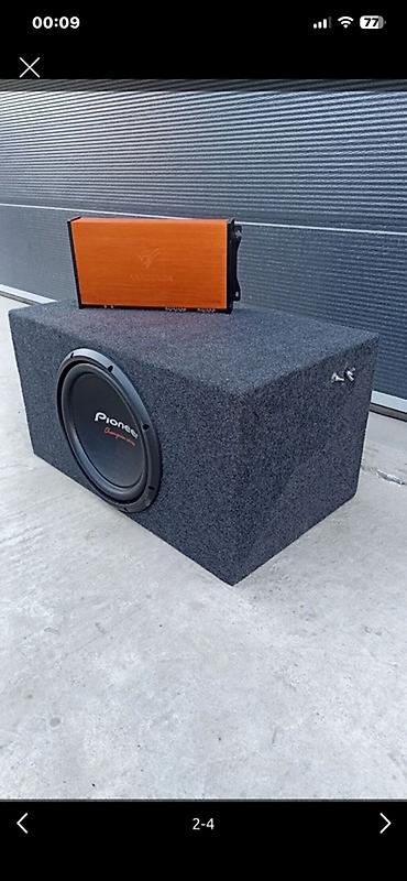 car audio: Автомобильный сабвуферный комплект - Сабвуфер Pioneer (серия — 2