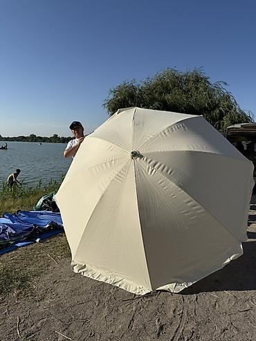 большие зонты: Пляжный зонт большого диаметра - Тип: складной пляжный зонт - Диаметр — 2