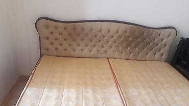aile agaci: Klassik üslubda ikinəfərlik taxta çarpayı - Material: təbii ağac — 1
