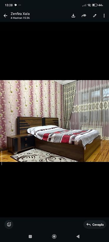 Yataq otağı mebel dəsti Tərkibi: - Ikinəfərlik çarpayı (taxta karkas