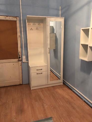 ofis dolab: Yeni, 1 qapı, Güzgülü, Ağ, Açılan, Düz dolab — 1