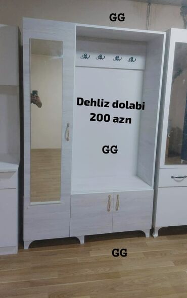 Kofe aparatları: Düz dolab, Dəhliz üçün, Paltar üçün, 1 qapı