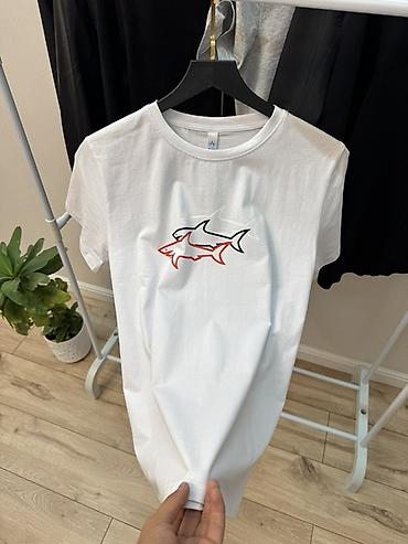 Футболки: Мужская футболка, S, M, L, Paul Shark, Новый, цвет - Белый, Самовывоз, Платная доставка — 1