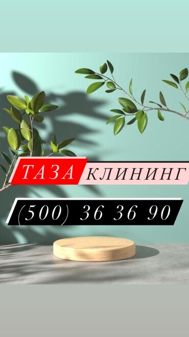 сдается квартиры: Бөлмөлөрдү тазалоо | Офистер, Батирлер, Үйлөр | Жалпы тазалоо, Күнүмдүк тазалоо, Оңдоо иштеринен кийин тазалоо