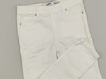 cropp szerokie spodnie: Jeans, DenimCo, 8 years, 122/128, condition - Very good