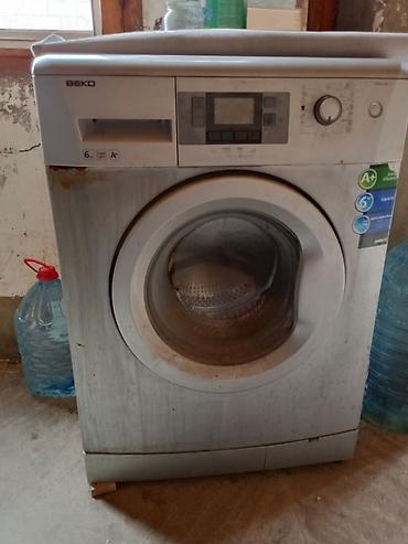 beko dispenser: BEKO önyükləməli paltaryuyan maşın - Yük həcmi: 6 kq (etiketdə 6 — 1