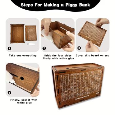 Kreativni setovi za decu: Christmas drvene puzzle NOVO Drvena slagalica 2 u 1 – Božićna kućica — 2