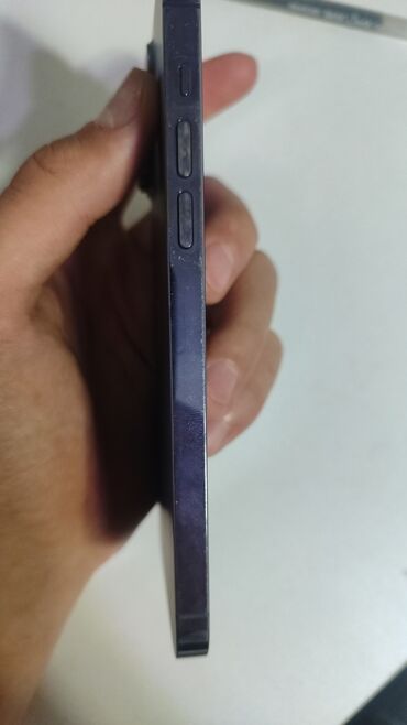 купить айфон 12 в бишкеке: IPhone 14 Pro, 256 ГБ, Deep Purple, Чехол, Коробка, 80 %