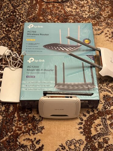 islenmis sazz modem satilir: Tp-link Archer C6 AC1200 təzə qutuda - 50 AZN Tp-link Archer C20