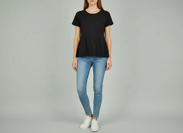 T-shirty: Janina, T-shirt damski, rozmiar L