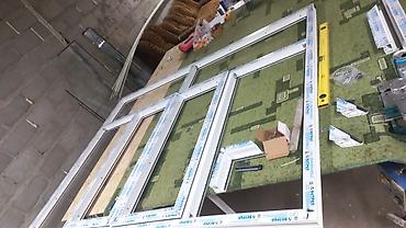 Металлопластиковые окна на заказ: Металлопластиковое окно на заказ, Тип окна: Витражные, Мансардные, Панорамные, Бесплатная установка, Без рассрочки — 26