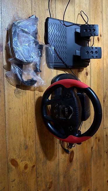 pc sukan dəsti: GX Gaming sükan dəsti – USB oyuncaq sükan və ikili pedallar - — 3