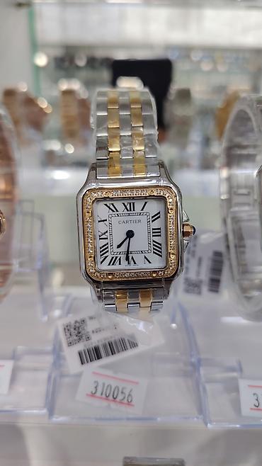 smar saat: Cartier Panthère üslubunda kvadrat korpuslu klassik saatlar — 2