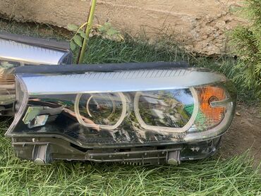 Передние фары: Комплект передних фар BMW 2018 г., Б/у, Оригинал, США — 2