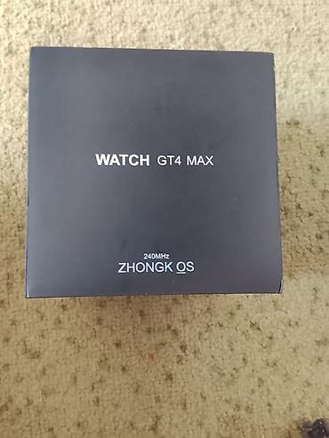 jack e4: Смарт‑часы WATCH GT4 MAX (ZHONGK OS, 240 MHz), цвет: черный — 2