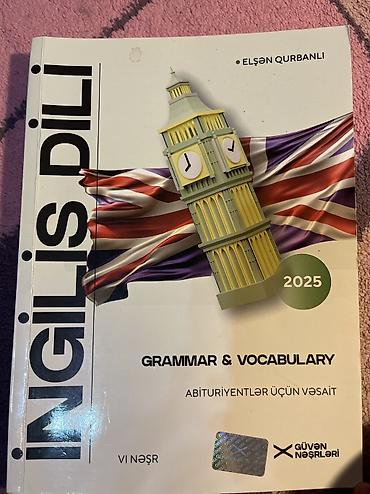 2025: Məhsul: “İngilis Dili – Grammar & Vocabulary” (Abituriyentlər üçün — 1