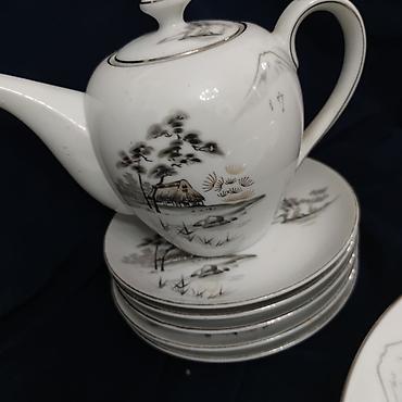 cay: Çay dəsti, rəng - Gümüşü — 3