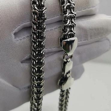 Серебряные цепочки: Цепочка, Проба 960, Мужские, Новый — 5