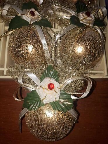 Yeni il oyuncaqları və bəzəkləri: Оригинальные ёлочные игрушки в коробках двух видов. Красивые -da lalafo.az — 8 Yeni il oyuncaqları və bəzəkləri: Оригинальные ёлочные игрушки в коробках двух видов. Красивые — 8