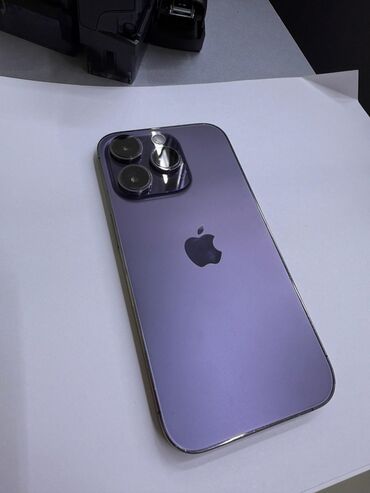 Apple iPhone: IPhone 14 Pro, 256 GB, Deep Purple, Simsiz şarj, Face ID, Sənədlərlə — 7