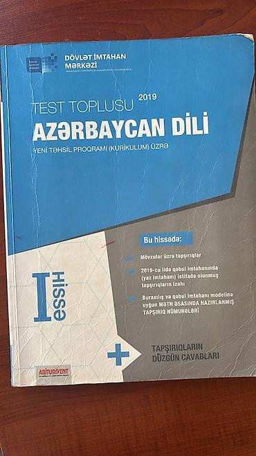 Testlər: Məhsul: “Test Toplusu – Azərbaycan dili (Yeni Təhsil Proqramı – — 1