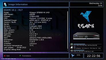 TV antenlər: Octagon sf8008 4k UHD/4K ✅enigma2 linux destekli temiz alman — 7
