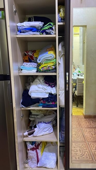Dolablar: İşlənmiş, Açılan, 2 qapılı Düz dolab, Dolab-asılqan