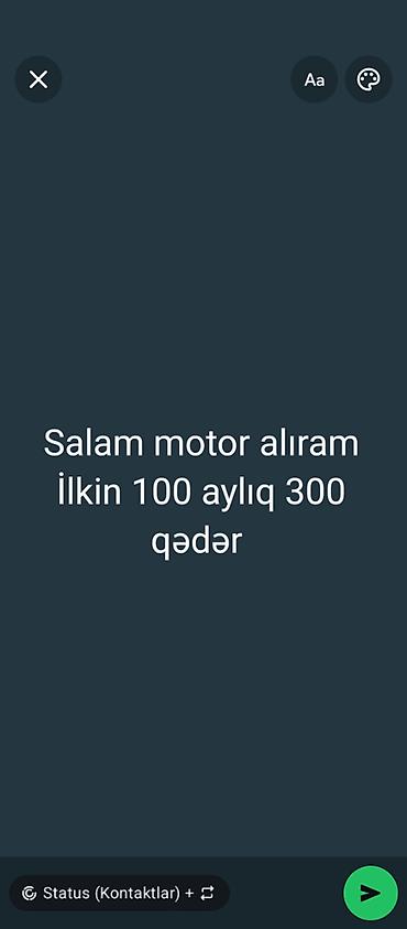 Mopedlər,skuterlər: Motorun ferqi yoxdu wp yazin — 1