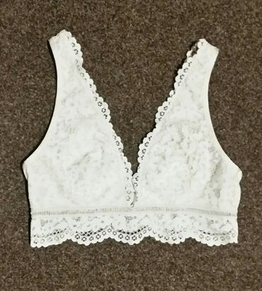 majice l: VictoriaS Secret, M (EU 38), Cotton, Single-colored, color - White