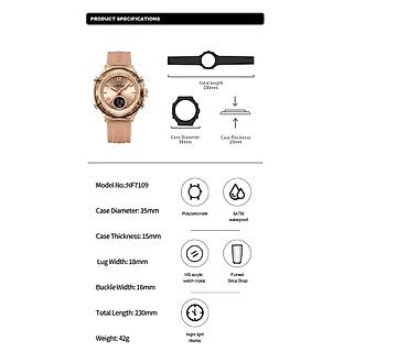 tisot sat: Ženski analogno-digitalni sat NAVIFORCE 7109 Naviforce NF7109 je — 9