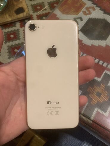 Apple iPhone: IPhone 8, 64 GB, Qızılı, Barmaq izi