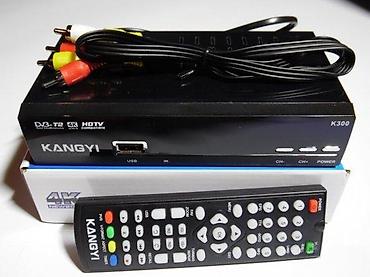 Aksesoari za TV i video: KANGYI K300 DVB‑T2 HD digitalni zemaljski risiver Karakteristike: - — 1