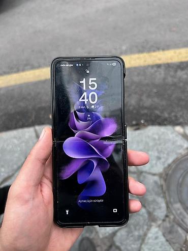 hava qızdırıcı: Samsung Z Flip, rəng - Qara — 2