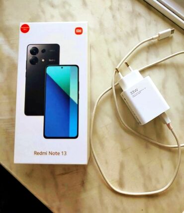 Xiaomi Redmi Note 13 modeli üçün nəzərdə tutulmuş smartfon qutusuna
