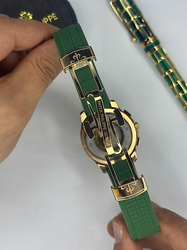 Наручные часы: Новый, Наручные часы, Patek Phillipe, цвет - Зеленый — 6