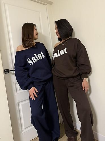 Брючные костюмы: Свободные костюмы “Salut” + пальто-халат Костюм “Salut” - — 14