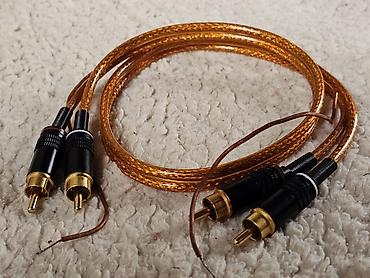 Druga oprema za računare i laptopove: Eagle RCA Činč Interconnect Kabl Stereo RCA interkonekt kabl (2x RCA — 1