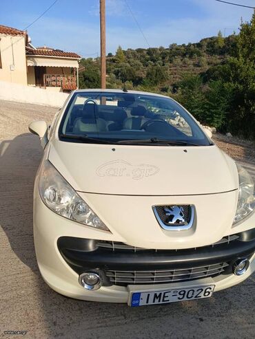 Μεταχειρισμένα Αυτοκίνητα: Peugeot 207: 1.6 l. | 2009 έ. | 107500 km. Καμπριολέ