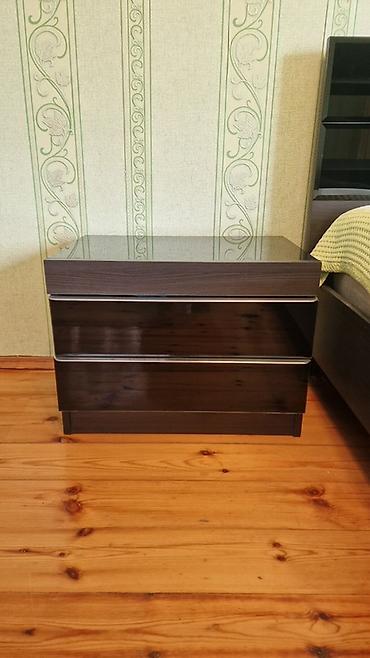 Yataq otağı dəstləri: İkinəfərlik çarpayı, 2 tumba, İşlənmiş — 7
