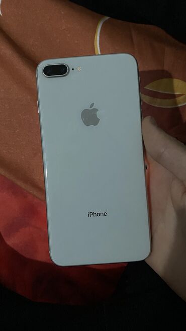 куплю кнопочный телефон: IPhone 8 Plus, Б/у, 64 ГБ, Белый, Чехол, 100 %