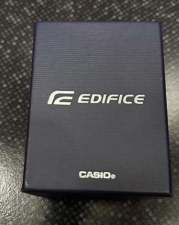 saat edifice: Casio Edifice kişi qol saatı - Model: Casio Edifice (xüsusi seriya — 4