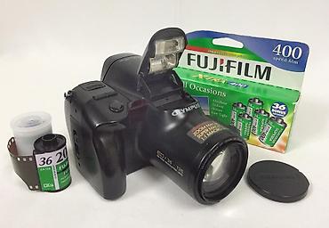 Videokameralar: Film camera " Olympus IS-2 DLX " . Зеркальный плёночный фотоаппарат — 1