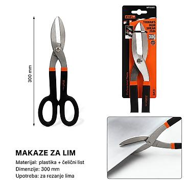 KMT Gvozdena kožna makaze 9363683 - Tip: makaze američkog tipa za