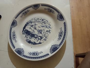 Ostalo posuđe: Vaza iz 1950tih.Luksuzna.Unikat 2400din veliki tanjir cvetni — 23