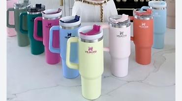 Термопосуда: Термокружки термоса Stanley Quencher H2.0 FlowState Tumbler, 40 oz — 2