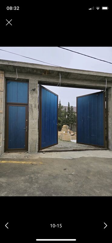 Darvaza təmiri: 1 kv 300manata Cercive siveller 10 luq Profil qalin 40/40 2 lik — 7