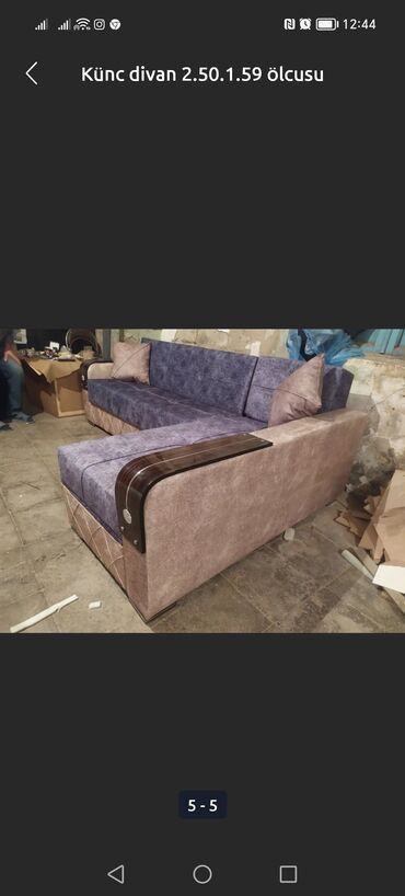 Divanlar: Künc divan, Yeni, Açılan, Bazalı, Parça, Ödənişli çatdırılma — 15