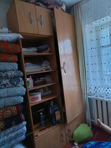 шкаф для стиральной машины в ванной: Шкаф для одежды, Прямой