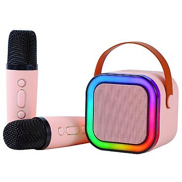 bluetooth 5 0: Колонка +караоке+ микрофон беспроводной с колонкой RGB блютуз — 2