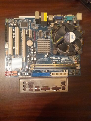 notebook en ucuz: Ana Platası ASRock G41, İşlənmiş